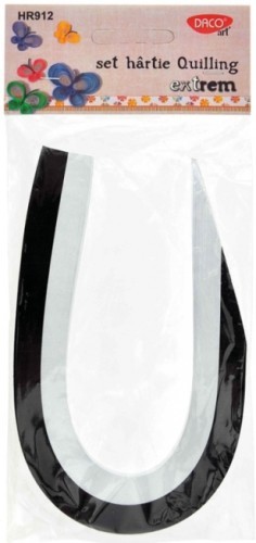 Hartie pentru Quilling 30x0.5 cm set 200 fasii Flacara - imagine 8